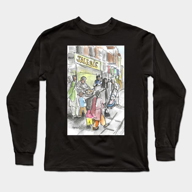 Southall Broadway Long Sleeve T-Shirt by sukhpalgrewal